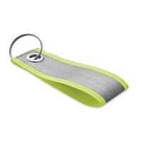 Брелок светоотражающий, неоновый желтый цвет