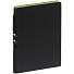 Ежедневник Flexpen Black, недатированный, черный с зеленым