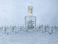 Набор со штофом НЕФТЯНОЙ