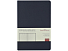 Ежедневник А5 Megapolis Color New soft-touch, темно-синий navy