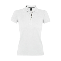 Поло женское PORTLAND WOMEN 200, белый, серый Поло женское PORTLAND WOMEN 200, белый, серый