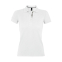 Поло женское PORTLAND WOMEN 200, белый, серый