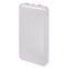 Универсальный аккумулятор Rib 10 (10000 мАч), белый, 13,5х6.8х1,5 см, белый