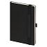 Ежедневник Alpha недатированный, черный/черный