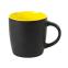 Кружка INTRO, черный, желтый