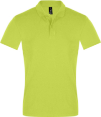Рубашка поло мужская Perfect Men 180 зеленое яблоко