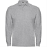 Футболка поло ESTRELLA L/S мужская, Пёстрый серый