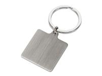 Брелок Steel SQR квадратный, серебристый Брелок Steel SQR квадратный, серебристый