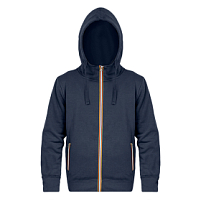 Толстовка мужская с начесом LAS VEGAS MAN 280, темно-синий