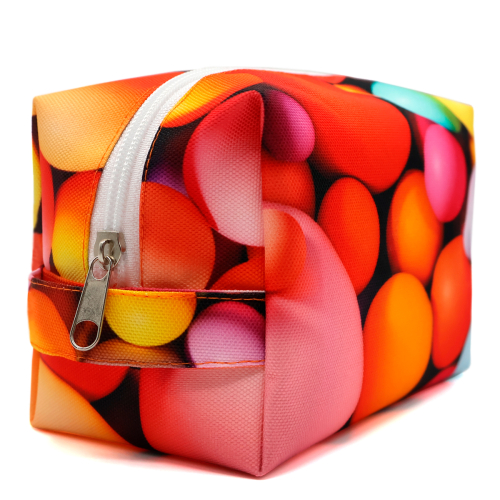 Несессер-косметичка Тинт с полноцветной печатью, Красный