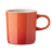 Ceramic mug 290ml, оранжевый