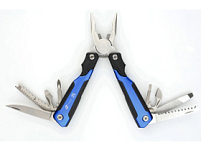 Мультитул Stinger, 104x45 мм, 15 функций, сталь/пластик, сине-чёрный, в комплекте нейлоновый чехол Мультитул Stinger, 104x45 мм, 15 функций, сталь/пластик, сине-чёрный, в комплекте нейлоновый чехол