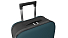 Чемодан складной Rollink Vega II 55x40x20 см, 2 колеса, сине-зеленый
