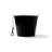 Металлическое ведро LAMBIC, Черный