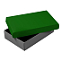 Коробка подарочная CRAFT BOX размер 17,5 x 11,5 x 4 см, серый, зеленый
