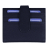 Держатель банковских карт Leather Road, Темно-синий