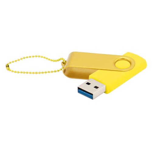 Флешка Designer To Go 3.0 USB 16Gb, Жёлтый