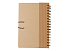 Крафтовый блокнот А5 в твердой обложке Saharan Cypress, 80 листов 70 гр/м2 бумаги, натуральный