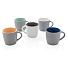 Двухцветная керамическая кружка, 300 мл