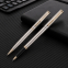 Набор Pierre Cardin PEN&PEN: ручка шариковая + роллер. Цвет - серебристый. Упаковка Е.