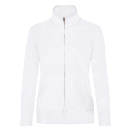 Толстовка женская LADY-FIT SWEAT JACKET 280, белый