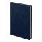 Ежедневник недатированный Muse, темно-синий, А5, с декоративной полосой синий ройал, блок в линейку, темно-синий, синий