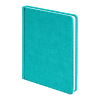 Ежедневник недатированный Bliss,  формат А5, в линейку, бирюзовый Ежедневник недатированный Bliss,  формат А5, в линейку, бирюзовый