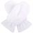 Варежки Fleecy, белые
