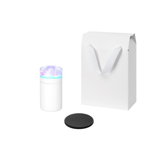 Подарочный набор Crystal, Auris, черный (увлажнитель воздуха, зарядное устройство)