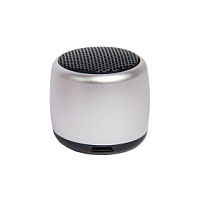 Портативная mini Bluetooth-колонка Sound Burger "Loto" серебро, серебристый