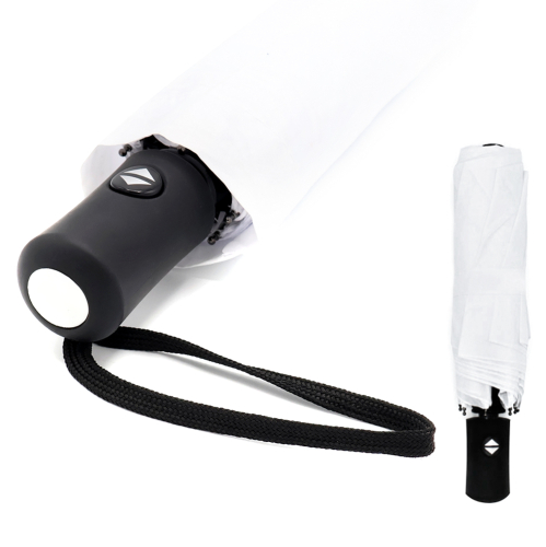 Автоматический противоштормовой зонт Vortex To Go, Белый/белый