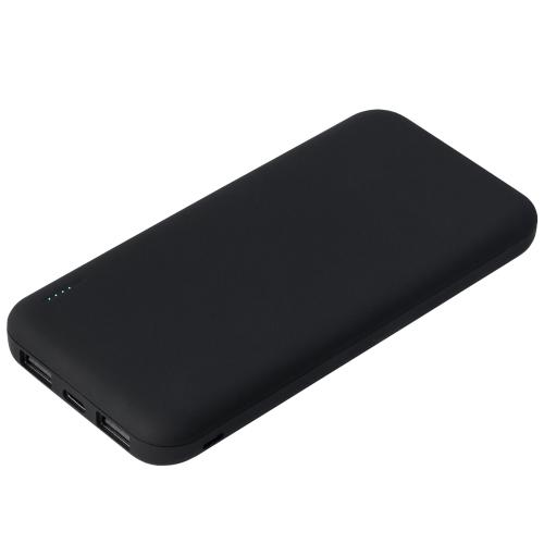 Внешний аккумулятор с подсветкой Люче (Luce) 10000 mAh, черный