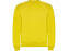 Свитшот с начесом Clasica унисекс, желтый