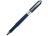 Ручка пластиковая шариковая Monaco, 0,5мм, синие чернила, темно-синий navy/серебристый