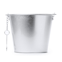 Металлическое ведро QUINTO, Серебро Металлическое ведро QUINTO, Серебро