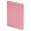 Ежедневник недатированный Boomer, А5,  светло-розовый, кремовый блок в линейку, без обреза, светло-розовый