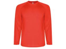 Футболка Montecarlo  мужская с длинным рукавом, красный