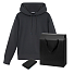 Набор с одеждой ALEX (худи, аккумулятор), черный, M