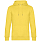 Толстовка с капюшоном унисекс King, желтая