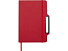 Nexus блокнот формата А5 в твердой обложке с ручкой и карандашом - Красный