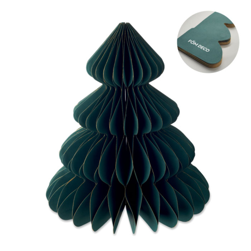 Paper Xmas tree decoration, зеленый