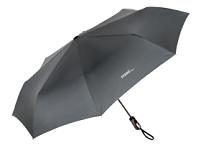 Зонт складной автоматический, цвет: серый, коричневый