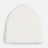 Шапка Laconi, молочно-белая