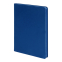Ежедневник недатированный Pulpy, А5,  синий, кремовый блок в линейку, синий срез, синий