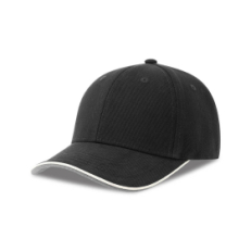 Бейсболка PILOT PIPING SANDWICH-S, черный