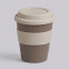 Стакан с силиконовой крышкой Cafe, beige