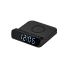 Зарядная станция с часами 15W Rigel, черная