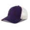 Бейсболка RAPPER COTTON-S, 5 клиньев, пластиковая застёжка, фиолетовый, белый
