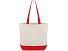 Сумка для шоппинга Cotton из переработанного хлопка 280 г, красный