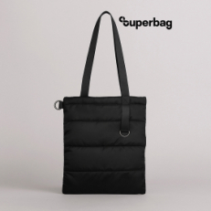 Шоппер Superbag Bubble New (черный)